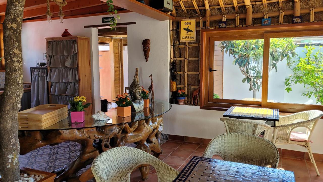 Hostal Casa Arco Iris 로스 카뇨스 데 메카 외부 사진