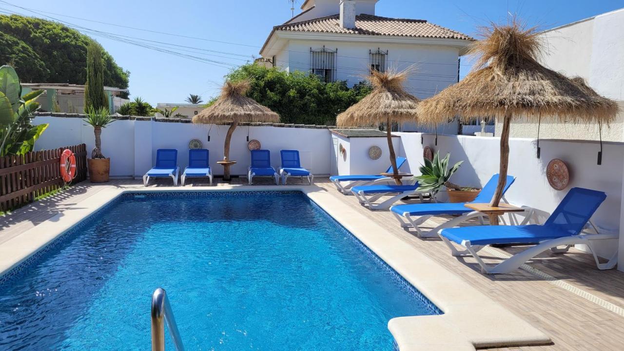 Hostal Casa Arco Iris 로스 카뇨스 데 메카 외부 사진